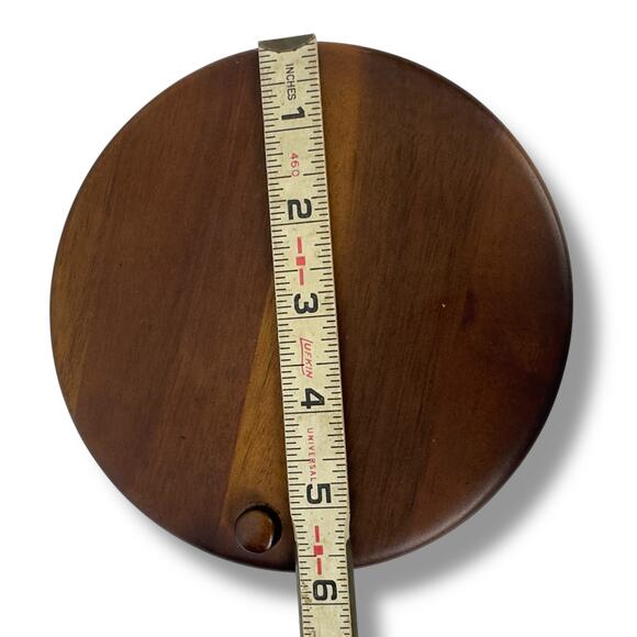 Paula Deen Pantry Ware Signature Wooden Salt Cellar Bowl Box Sliding Lid 5.5" - Picture 11 of 11